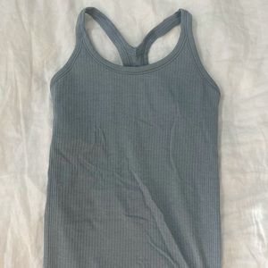 Blue Lululemon Racerback tank top